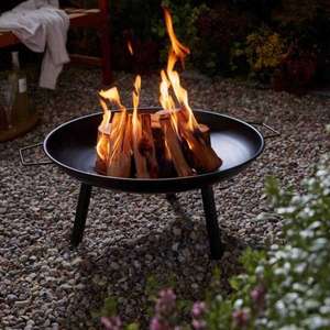 Monaco Firepit Black £29.99 with free click and collect / £4.95 Delivery @ Robert Dyas