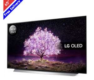 LG C1 Series OLED65C16LA 65" 4K Smart UHD OLED TV £1239 @ hills radio