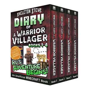 Diary of a Minecraft Warrior Villager (1-4) - Free Kindle box set @ Amazon