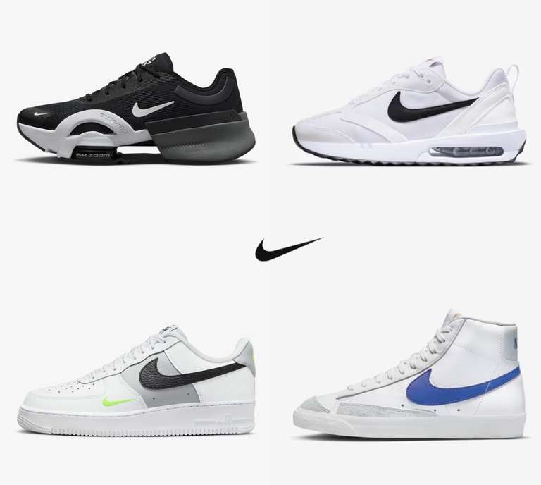 Up to 50% Off Nike Sale + Extra 25% Off a £50 spend on Sale & Full Price items for Nike Members using code
