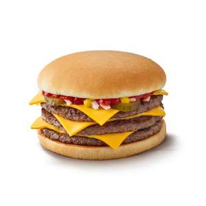 McDonald's Monday 24/01 - Triple Cheeseburger / McMuffin 99p each via app @ McDonald's