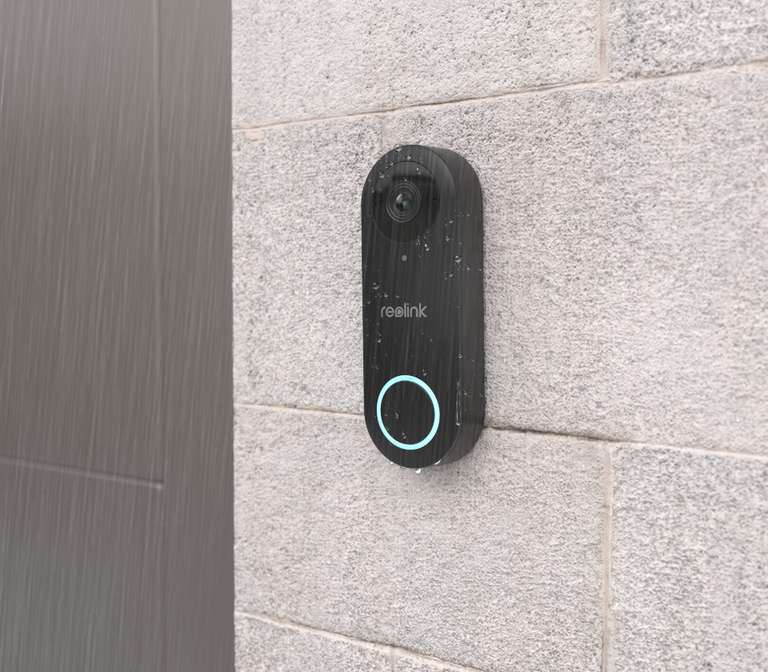 Smart 2K+ Wired PoE Video Doorbell with Chime £76.99 @ Reolink