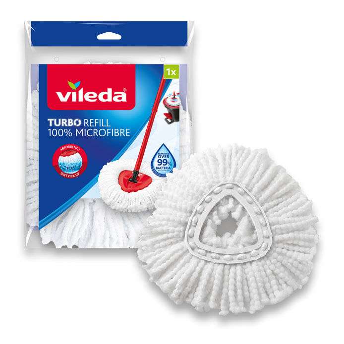 Vileda turbo classic mop refill £4.80 with clubcard @ Tesco Napier Road Reading