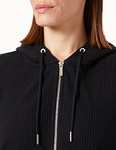 Armani Exchange Women's Zipped Hoodie, Drawstrings, Metal Plate Logo Hooded Sweatshirt From £17.01 various sizes £17.62 @ Amazon