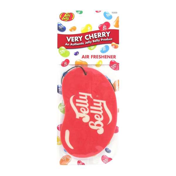 Jelly Belly 2D Car Air Freshener - Very Cherry - 79p with free collection @ Euro Car Parts