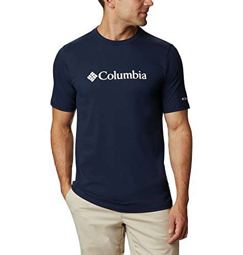 Columbia Large Men's CSC Basic Logo Short Sleeve Shirt