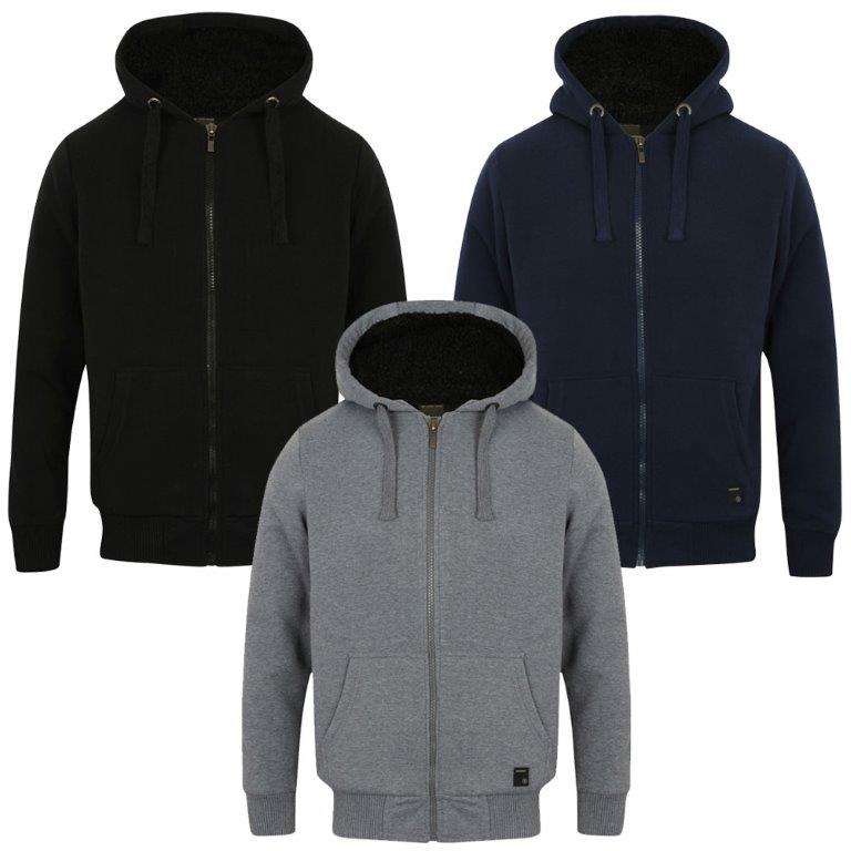 Men’s Chunky Borg Lined Hoodies for £15.99 with code + £2.80 delivery @ Tokyo Laundry