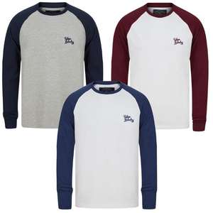 Mens Cotton Long Sleeve Tops £7.64 Each with Code + £2.80 delivery @ Tokyo Laundry