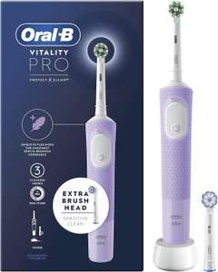 Oral-B Vitality Pro Cross Action Lilac Electric Toothbrush - Members Price (£17.99 with student discount) + Free Click & Collect