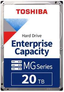 Toshiba MG Series 20TB SATA Enterprise Hard Drive w/code sold by Ebuyer Express