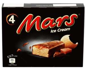 Mars 4 Chocolate Caramel Ice Cream Bars £2 @ Asda