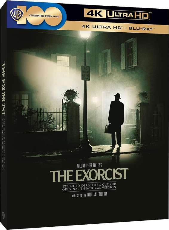50th Anniversary - The Exorcist (1973) [4K UHD] + [Blu ray] Warner Brothers 100th Anniversary