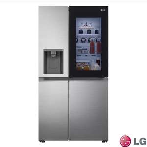 LG Instaview Door-In-Door GSXV80PZLE, Side by Side Fridge Freezer, E Rated in Shiny Steel £1449.99 @ Costco