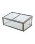 Gardenline Grey Wooden Cold Frame now £29.99 Delivery £2.95 Free on £30 Spend @ Alidi