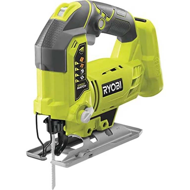RYOBI 18V ONE+ Jigsaw (Battery & Charger Excluded) | R18JS-0, Hyper Green, LED work light