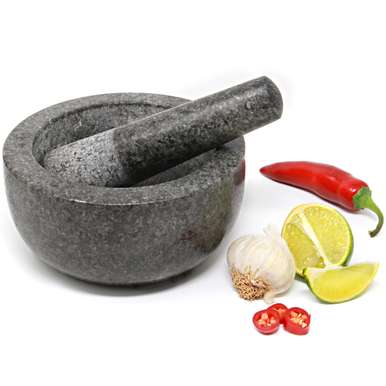 Large Granite Pestle & Mortar | M&W - £5.69 use code CART5 extra 30p off (+£2.95 delivery) @ Roov