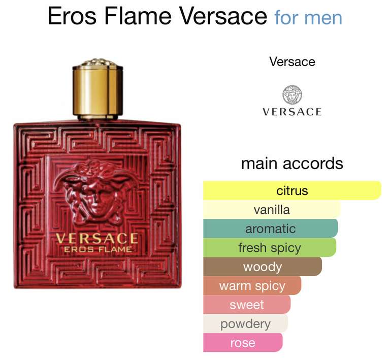 Versace Eros Flame Eau de Parfum 100ml - £46 (Free Collection) @ Superdrug