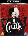 Disney's Cruella 4k Ultra-HD [Blu-ray] £5.55 @ Amazon