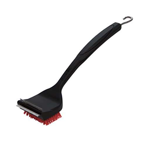Char-Broil 140 533 - 2-in-1 "Cool-Clean" BBQ Cleaning Brush and Scraper Ceramic-infused Nylon Bristles £15 @ Amazon