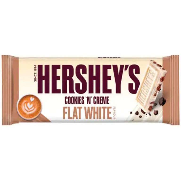 Hershey's Cookies 'N' Creme Flat White Flavour 90g - 49p instore @ Farmfoods, Spennymoor
