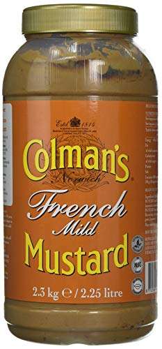 Coleman's French Mustard 2.25l (31/08/23 BBE) £6.45 @ Amazon warehouse