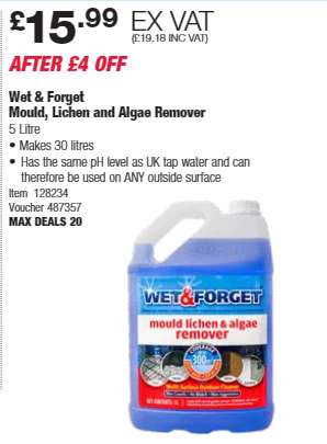 Wet & Forget UK - Mould, Lichen & Algae Remover