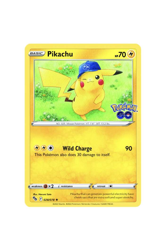 Pokémon Trading Card Game Pikachu Promo Card Free Click & Collect