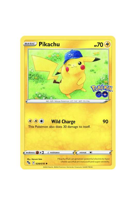 Pokémon Trading Card Game: Pikachu Promo Card Free Click & Collect