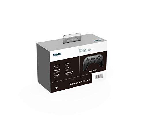8Bitdo SN30 Pro+ Wireless Bluetooth Gamepad for Nintendo Switch, Windows, Macos, Android, Raspberry Pi (Black Edition) £31.44 @ Amazon