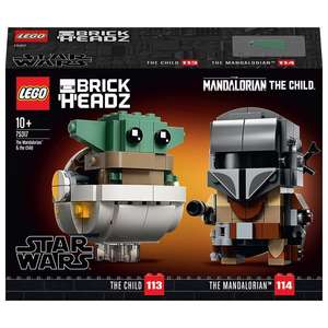 LEGO BrickHeadz Star Wars The Mandalorian & The Child 75317 £10 @ B&M Stoke-on-Trent