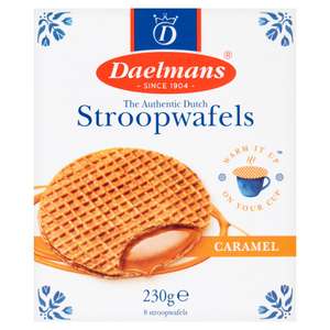 Daelmans Caramel Stroopwafels 8 Pack (Nectar Price)