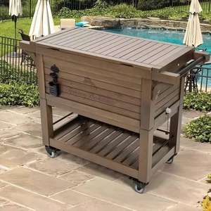 Tommy Bahama 100QT Rolling Wood Cooler - £199.99 Delivered Online Only (Membership Required) @ Costco