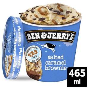 Salted caramel / cone together Ben and Jerry's 465ml £1.49 @ Farmfoods Plymouth