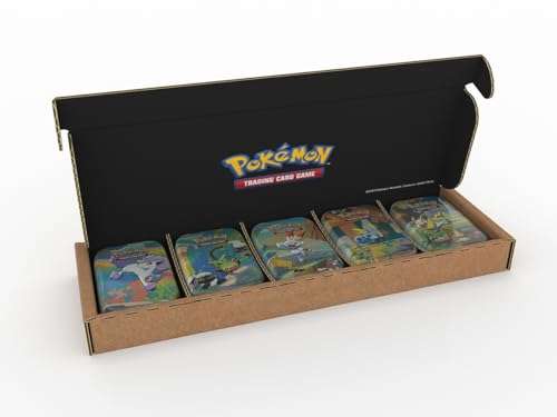 Pokémon TCG: Mini Tin Bundle - Galar Pals (4 Promo Cards & 5 Mini-Tins each includes 2 Booster packs)