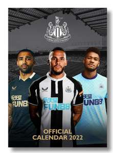 Official Newcastle United 2022 Calendar 40p with code @ Newcastle United