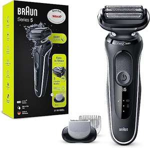 Braun Series 5 51-W1600s Electric Shaver for Men, Wet & Dry, Rechargeable, Rated Which Best Buy - Amazon
