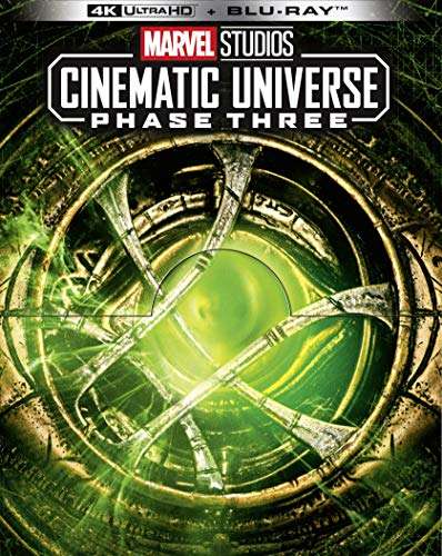 Marvel Studios Cinematic Universe: Phase Three - Part One 4K Ultra-HD [Blu-ray] - £27.99 at Amazon