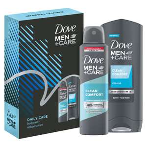 Dove Men+Care Daily Care Duo Gift Set £4 (Clubcard Price) @ Tesco