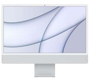 Apple iMac 4.5K 24" (2021) - M1 (8 CPU, 7 GPU), 256 GB SSD, Silver - Free Next Day Delivery