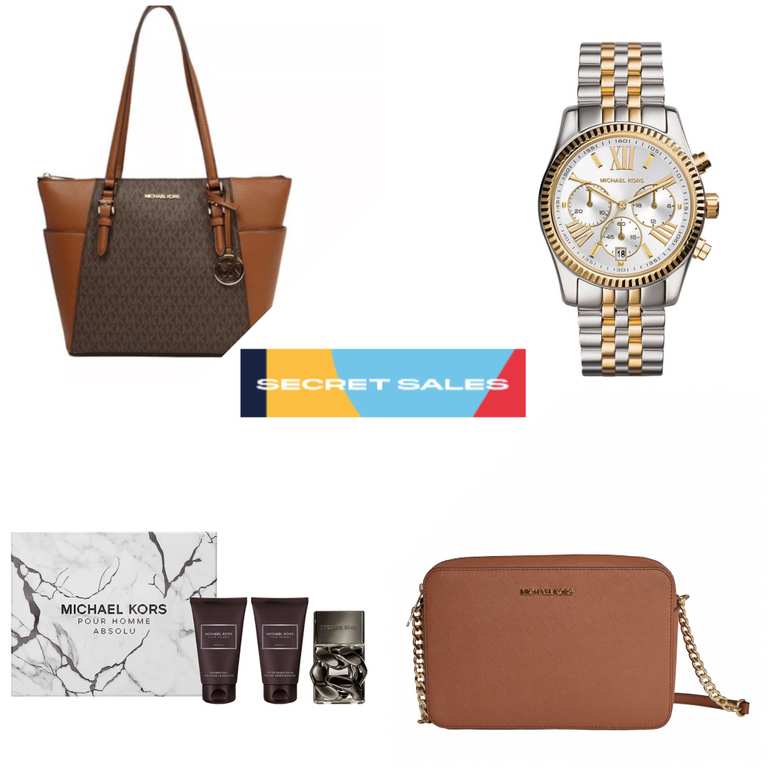Now Up to 60% Off Michael Kors Sale + Extra 10% Off With Code (Including Handbags, Watches & Fragrances) Over 680 Lines