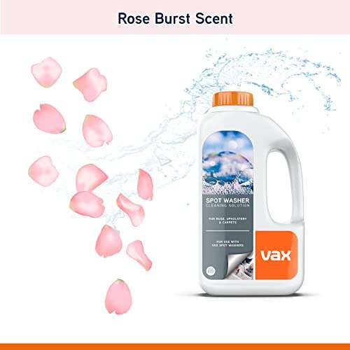 Used Like New Vax SpotWash 1 Litre Solution | For Rugs, Upholstery and Carpets - £7.72 at checkout @amazon warehouse