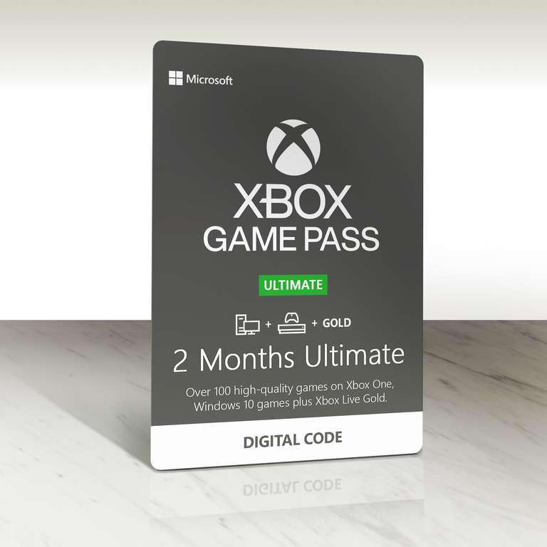 Xbox Game Pass Ultimate 2 Months - NEW ACCOUNTS ONLY - 23p @ Kinguin / iRaven