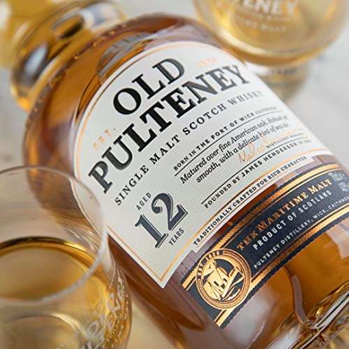Old Pulteney 12 Years Old Single Malt Scotch Whisky 70cl £24 @ Amazon