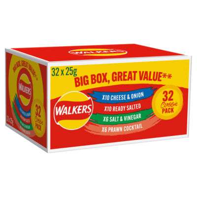 32 Pack Walkers Variety Crisps £5.99 in Farmfoods, Nuneaton, Warwickshire