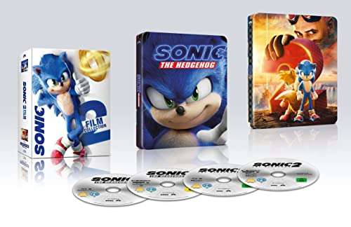 Sonic the Hedgehog 2 Movie Collection (Blu-Ray, Digital Code)James