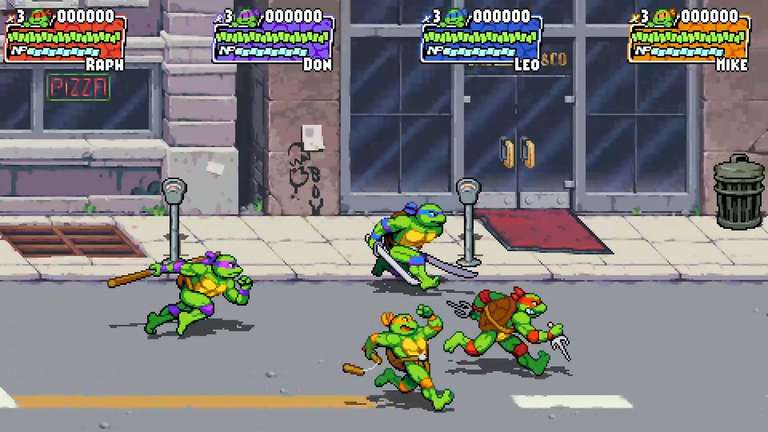 Used Teenage Mutant Ninja Turtles: Shredders Revenge (PS4)