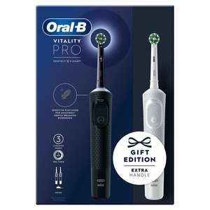 Oral B Vitality Pro Black & White Duo Pack