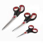 Sovereign 3 Piece Scissors Set - Soft Grip - 3 Sizes - Stainless Steel - £5 + free Click & Collect @ Homebase