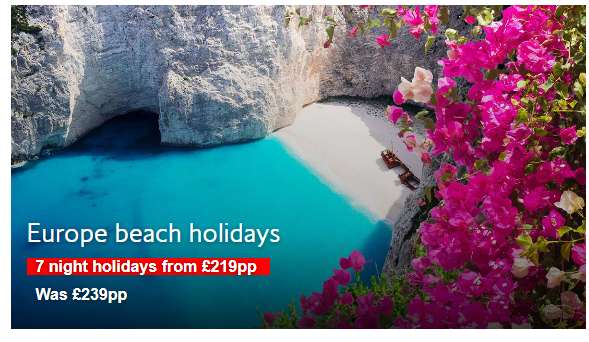 BA Sale: 7nt Europe Beach holidays from £438 Total for 2 Adults (e.g Luna Solaque Algarve 30th Oct - 7th Nov from Gatwick) @ British Airways