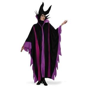 DISGUISE 5093-DISG-I Maleficent Deluxe Adult Costume, Black/Purple - Size L